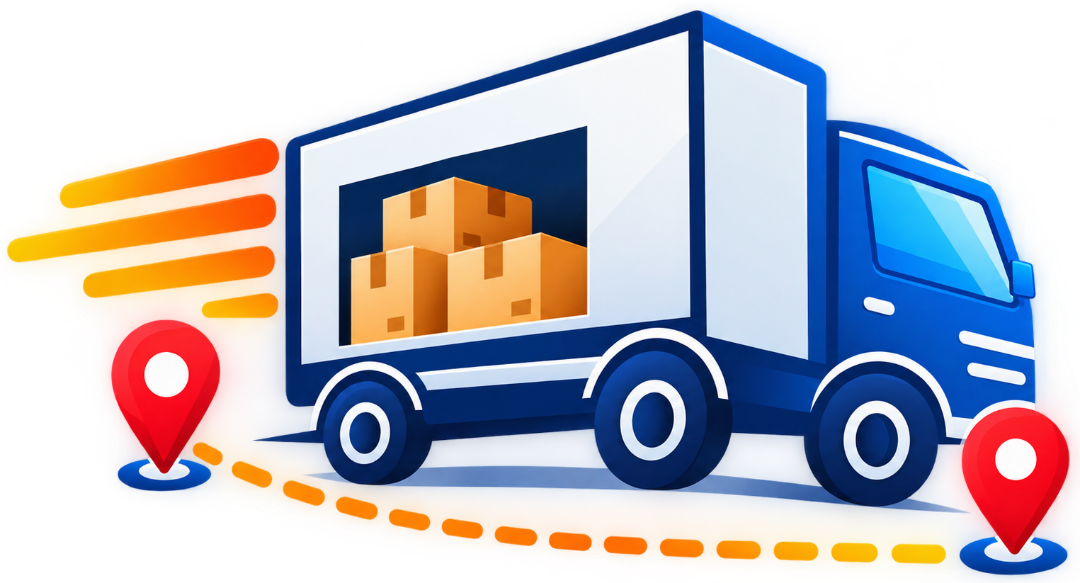 Brave Movers Relocation Truck